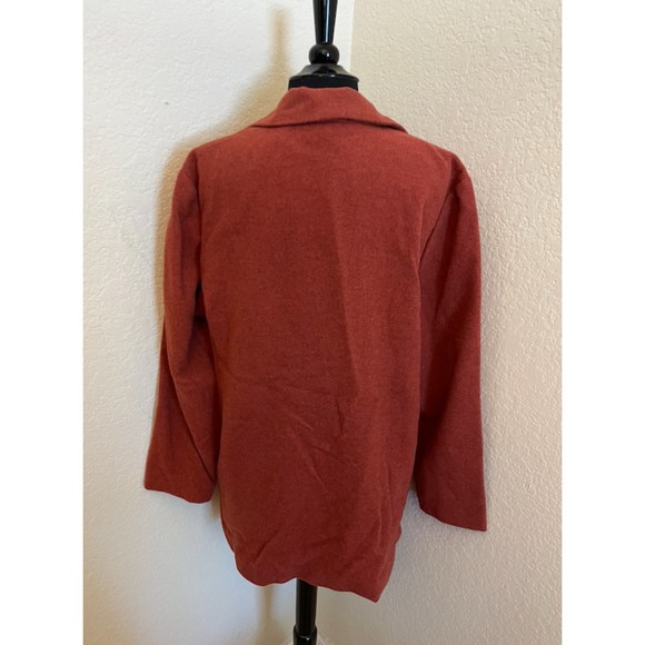 Star CCC Vintage 90's/Y2K Rust Blazer Jacket - Sz L - Picture 4 of 12